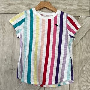 Multi color Abercrombie kids girl tee
